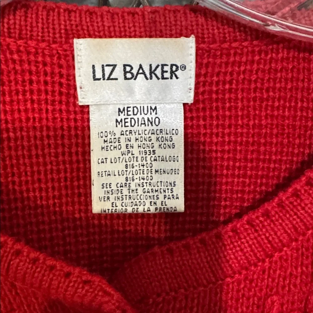 Liz Baker size medium